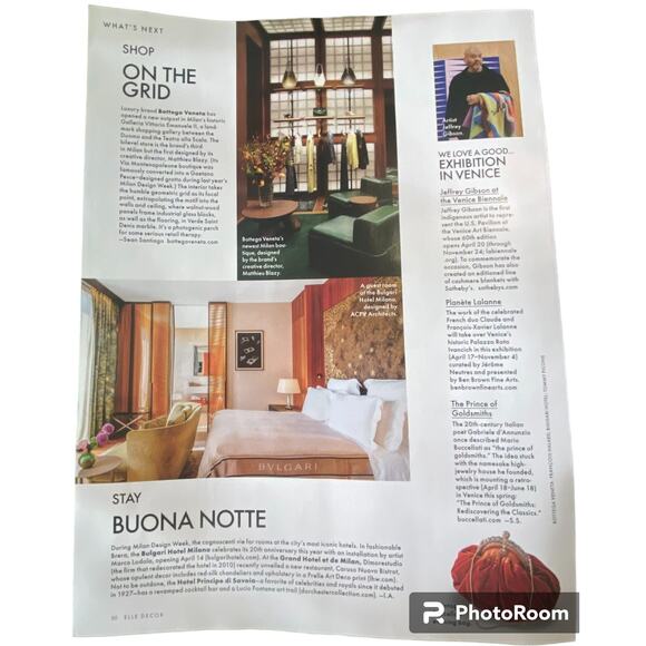 Arteriors Print Ad Campaign Spring 2024 8x10 Frame Ready Original Magazine Decor - Picture 3 of 4